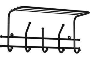 Вешалка с полкой ЗМИ ''Эра 5'' Черный