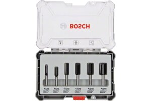 Набор пазовых фрез 8мм 6шт (50289373) BOSCH