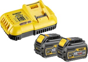 Комплект аккумуляторов и зарядного устройства DeWalt DCB118T2