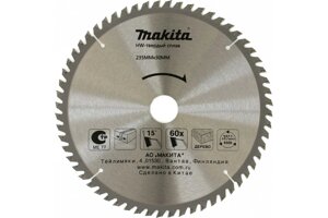 Диск пильный по дереву 235x30x2.5/1.6 мм, 60T Makita D-51471