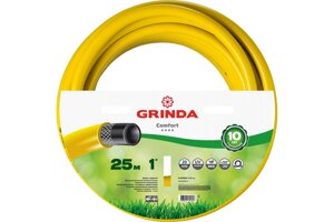 Шланг поливочный армированный 3-х слойный GRINDA COMFORT 8-429003-1-25_z02, 20 атм, 1х25м