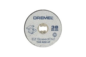 DREMEL EZ SpeedClic: Н-Р ИЗ 12 МЕТАЛЛ. ОТРЕЗН. КРУГ SC456 ( 38 ММ), 12 шт