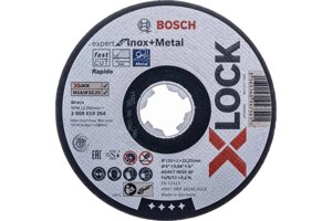 Отрезной диск по металлу Bosch X-LOCK (125x1x22.2 мм) 2608619264