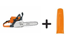 Бензопила STIHL (40 см)., MS 210 3/8 STIHL +кожух