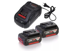 Aккумулятор GBA 18V 5.0 Ah 2 шт. + зарядное устройство GAL 1880 CV Professional Bosch 1600A00B8J