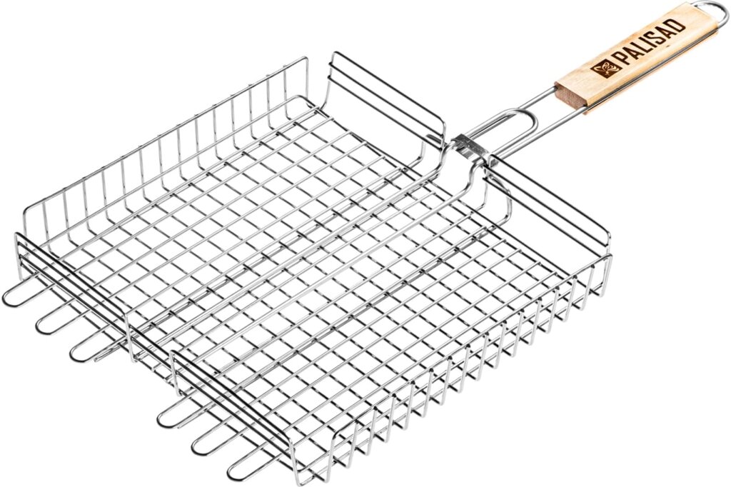 Решетка-гриль 340х340х60 мм, объемная, нержавеющая сталь, Camping// Palisad от компании Qural-Saiman - фото 1