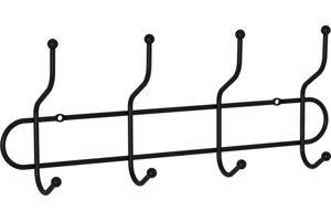 Вешалка настенная ЗМИ Дружба 4 Черный