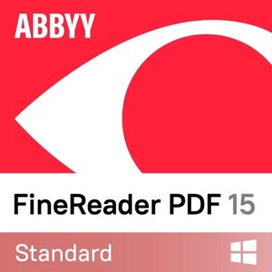 ABBYY FineReader PDF 15 Standard 1 Standalone 3 года