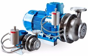 Насос химический ХМ 1,5/20К55А-0,75/2 (двойное торцевое) Q=1,5м3/час H=20м