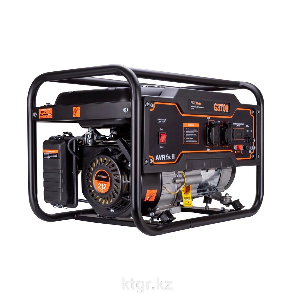 Бензиновый генератор FoxWeld Expert G3700 от компании КазТехнолоджиГрупп - фото 1