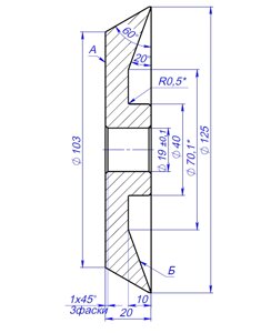 Диск алмазный для заточки сверл HM для станка MR-26