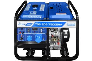 Дизель генератор TSS SDG 7500EHA