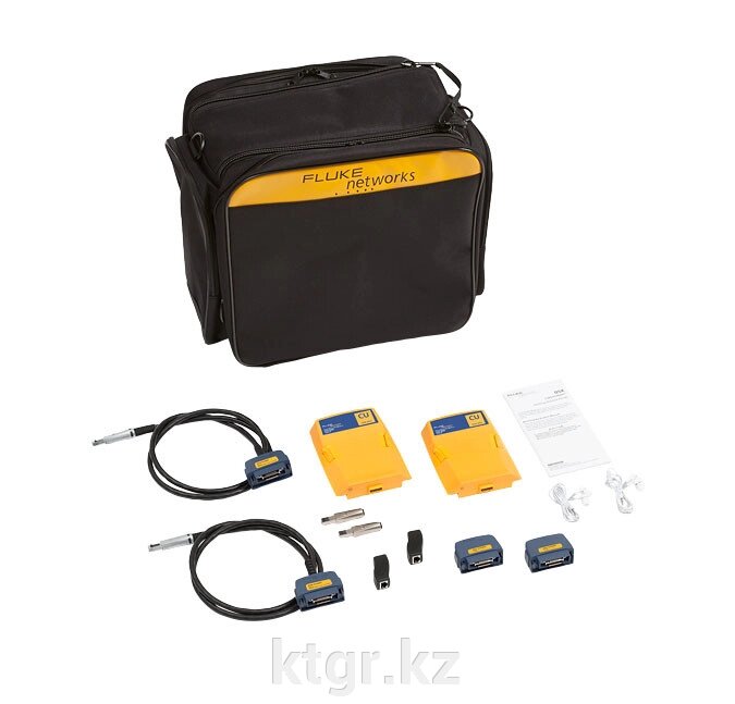 Кабельный тестер Fluke DSX-8000-ADD для сертификации СКС от компании КазТехнолоджиГрупп - фото 1