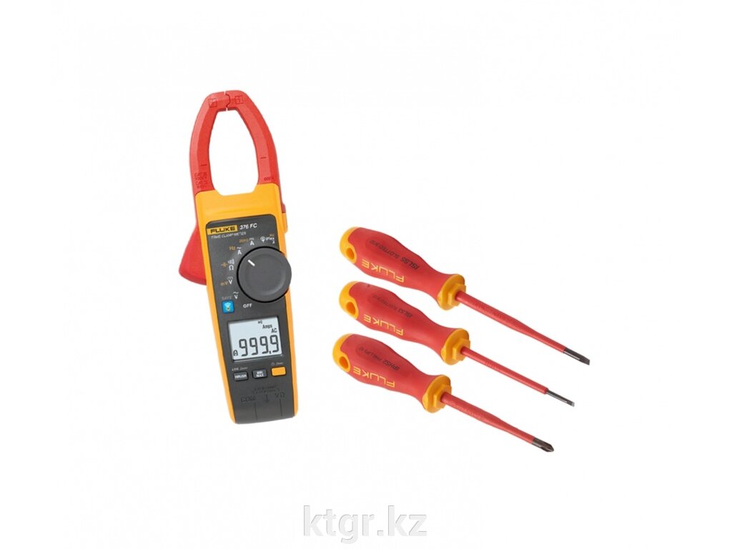 Комплект Fluke IB376KEUR - токоизмерительные клещи Fluke 376 FC с набором инструментов от компании КазТехнолоджиГрупп - фото 1