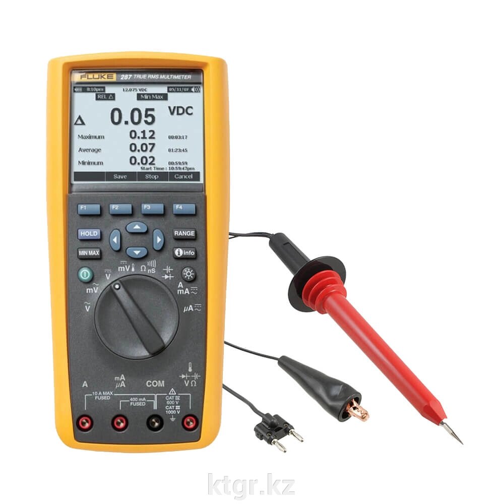 Комплект - мультиметр Fluke 287 с высоковольтным пробником Fluke 80K-40 от компании КазТехнолоджиГрупп - фото 1