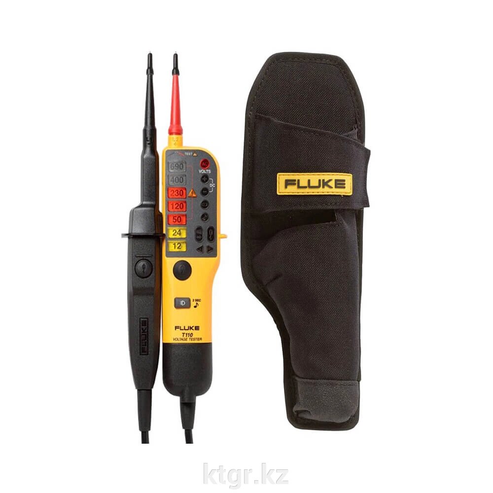 Комплект - тестер Fluke T110 с футляром Fluke H15 от компании КазТехнолоджиГрупп - фото 1