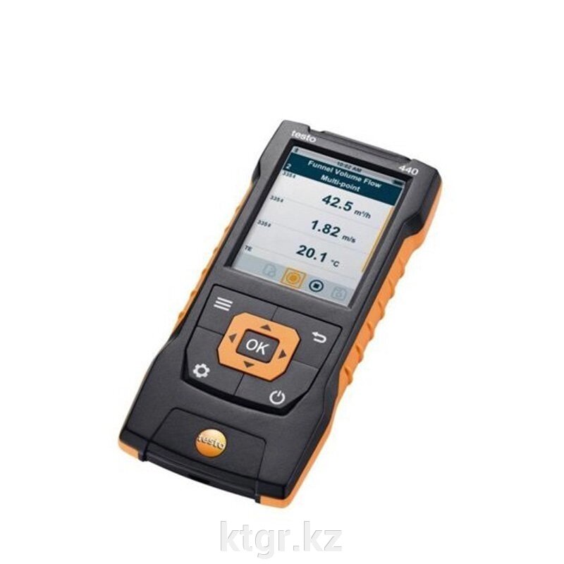 Комплект Testo 440 с крыльчаткой 16 мм и кейсом от компании КазТехнолоджиГрупп - фото 1