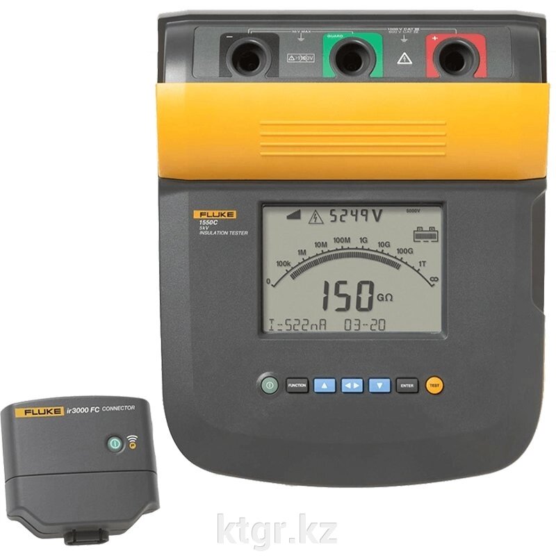 Мегаомметр Fluke 1550C/Kit от компании КазТехнолоджиГрупп - фото 1