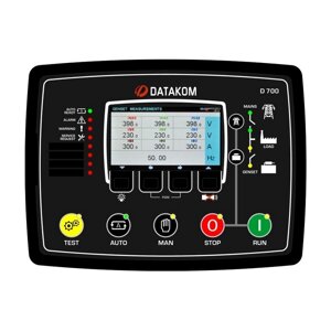 Контроллер для генератора Datakom D-700 TFT-AMF (RS-485, Ethernet, GSM)