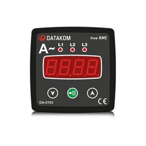 Амперметр Datakom DA-0103 72х72