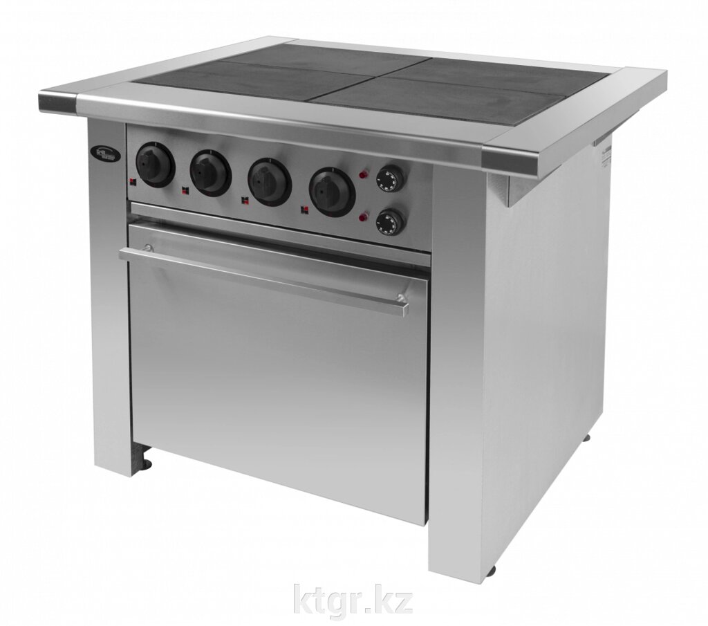 Плита электрическая Ф4ПДКЭ/900 (с духовкой) Grill Master от компании КазТехнолоджиГрупп - фото 1