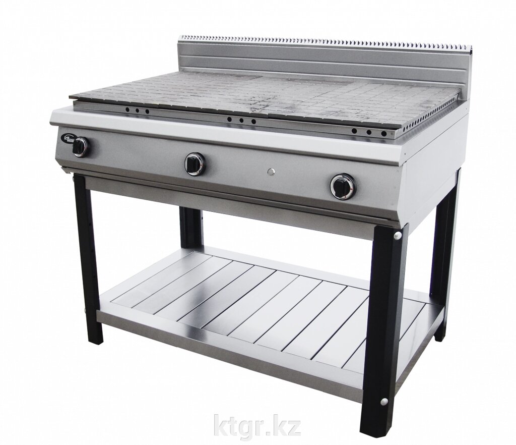 Плита со сплошной поверхностью газовая Ф6ЖТЛСПГ (на подставке) Grill Master от компании КазТехнолоджиГрупп - фото 1