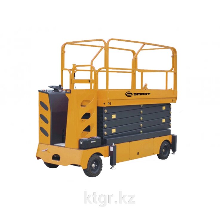 Подъемник ножничный самоходный SJZY-0.5-11 (500 кг; 11 м) SMARTLIFT (SMART) от компании КазТехнолоджиГрупп - фото 1