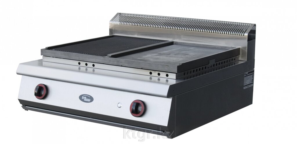 Поверхность жарочная газовая Ф2ПЖГ/800 (настольная) Grill Master от компании КазТехнолоджиГрупп - фото 1