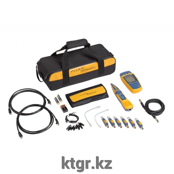 Расширенный комплект кабельного тестера MicroScanner2 Fluke Networks MS2-KIT от компании КазТехнолоджиГрупп - фото 1