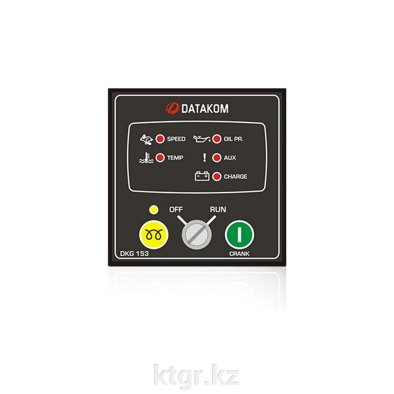 Ручной запуск генератора Datakom DKG-153 (Твердотельные выходы 1,2А) от компании КазТехнолоджиГрупп - фото 1