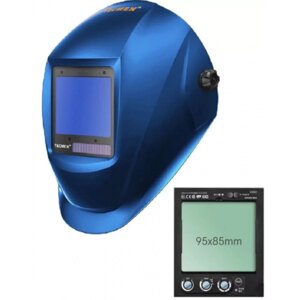 Сварочная маска с автоматическим светофильтром Tecmen ADF - 820S TM16 Синяя