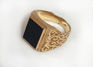 Markoni кольцо золото желтое