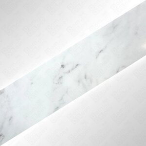 Планка КЛАССИК 70мм белый мрамор - 1м (25м)