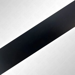 Планка КЛАССИК 70мм черный матовый - 1м (25м)