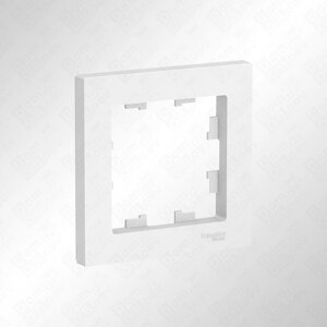 Рамка 1-м AtlasDesign белый