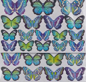 RKA3301 Сине-зеленые бабочки