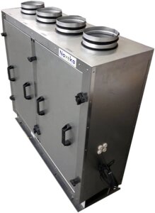 Установка вентиляционная приточно-вытяжная Node1- 400(50m)/RP, VAC (D225),E2.3 Vertical с пультом Z031