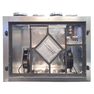 Установка вентиляционная приточно-вытяжная Node9- 125(50m)/RP-M, VAC (D190) Vertical с пультом-термостатом