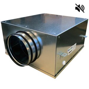 Вентилятор канальный круглый шумоизолированный VS- 250 Compact (мотор-колесо ebm-papst)