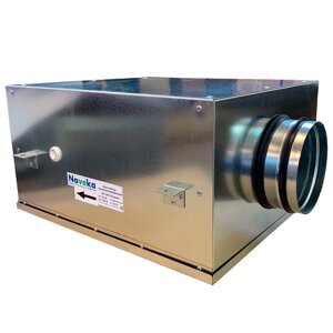 Вентилятор канальный круглый шумоизолированный VS (AC1)- 160(D220) Compact (0,08 кВт; 0,4А)