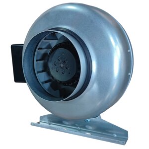 Вентилятор канальный круглый V (AC1)- 125 (металлический корпус) (0,06 кВт; 0,3А)