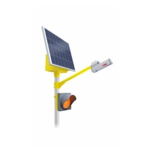 Автономный светофор на солнечной батарее Т. 7.1+АСК 170/100/30