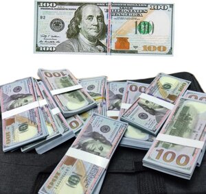 DPA деньги сувенирные 100 долларов 80 шт
