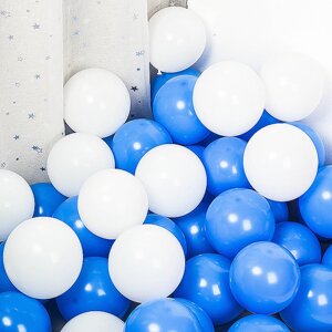 Набор воздушных шаров однотонный 50 шт