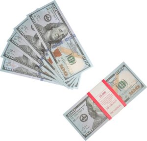 ОКеюшки деньги сувенирные 100 долларов 100 шт