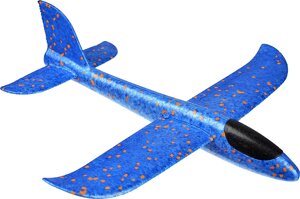 Самолет-планер 900-009, пластик, синий