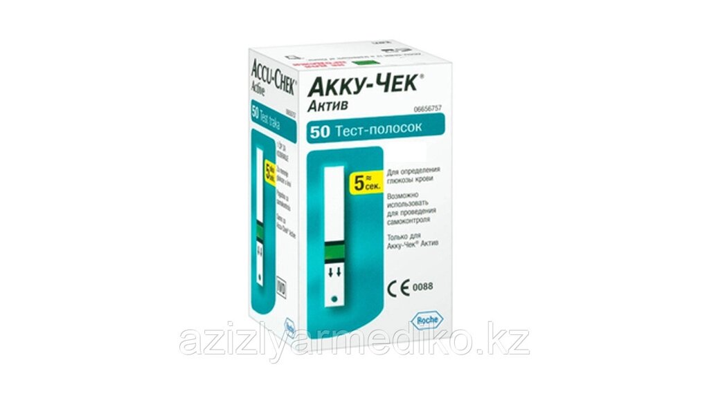 Тест-полоски Accu-Chek (АККУ-чЕК) Active №50 - распродажа