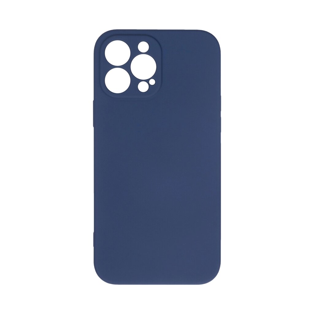 Чехол для телефона XG XG-HS84 для Iphone 13 Pro Max Силиконовый Тёмно-синий - доставка