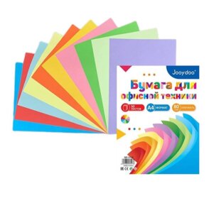 Бумага цветная офисная Радуга 50 листов