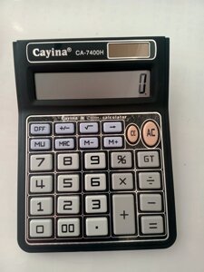 CAYINA CA-7400H Калькулятор бухгалтерский 12 разрядный